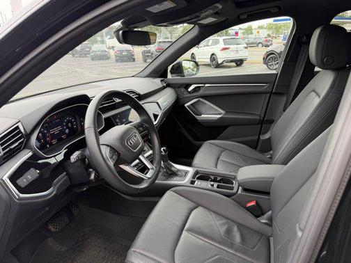 Mythos Black Metallic 2023 Audi Q3 45 S line Premium Plus