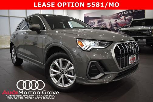 Chronos Gray Metallic 2025 Audi Q3 Premium 45 TFSI S line quattro Tiptronic