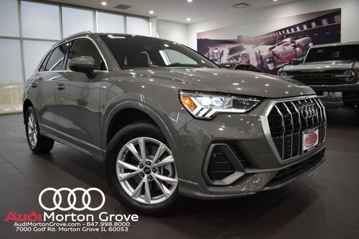 Chronos Gray Metallic 2025 Audi Q3 Premium 45 TFSI S line quattro Tiptronic