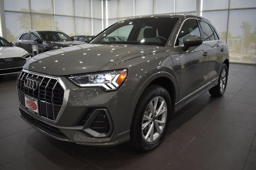 Chronos Gray Metallic 2025 Audi Q3 Premium 45 TFSI S line quattro Tiptronic
