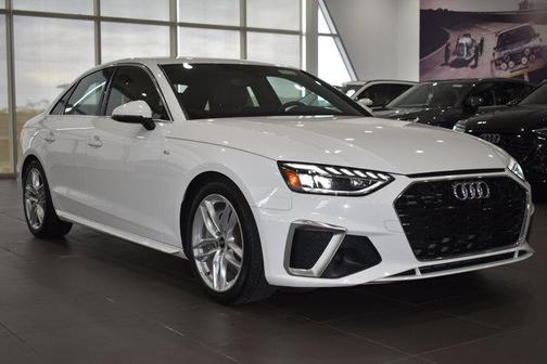 Ibis White 2023 Audi A4 45 S line Premium Plus