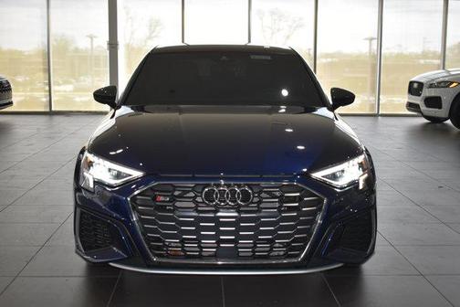 Navarra Blue Metallic 2023 Audi S3 Premium Plus TFSI quattro S tronic