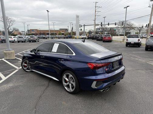 Navarra Blue Metallic 2023 Audi S3 Premium Plus TFSI quattro S tronic