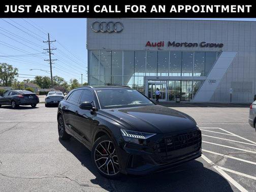 Mythos Black Metallic 2023 Audi Q8 55 Prestige