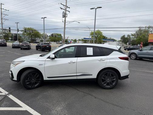Platinum White Pearl 2021 Acura RDX A-Spec