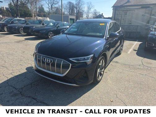 Brilliant Black 2022 Audi e-tron Sportback S line Premium Plus