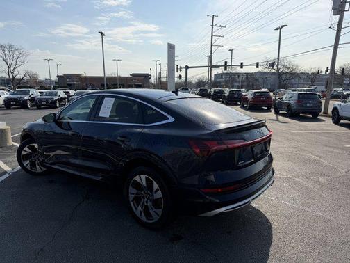 Brilliant Black 2022 Audi e-tron Sportback S line Premium Plus