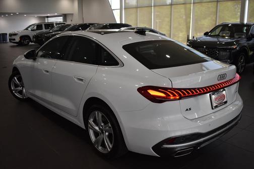 Glacier White Metallic 2025 Audi A5 Premium Plus TFSI quattro S tronic