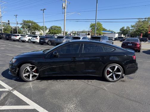 Mythos Black Metallic 2023 Audi A5 Sportback 45 S Line Premium Plus