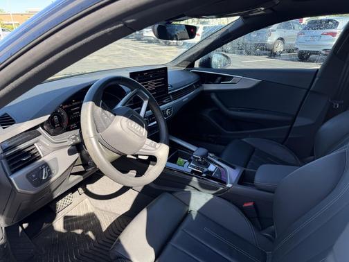 Mythos Black Metallic 2023 Audi A5 Sportback 45 S Line Premium Plus