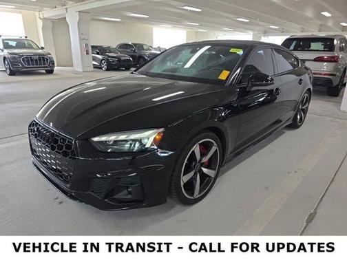 Mythos Black Metallic 2023 Audi A5 Sportback 45 S Line Premium Plus