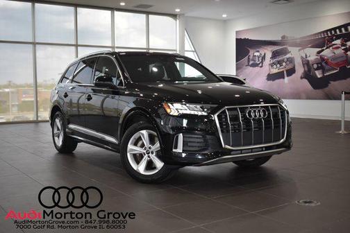 Mythos Black Metallic 2023 Audi Q7 45 Premium Plus