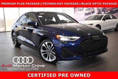 Navarra Blue Metallic 2025 Audi A3 Premium