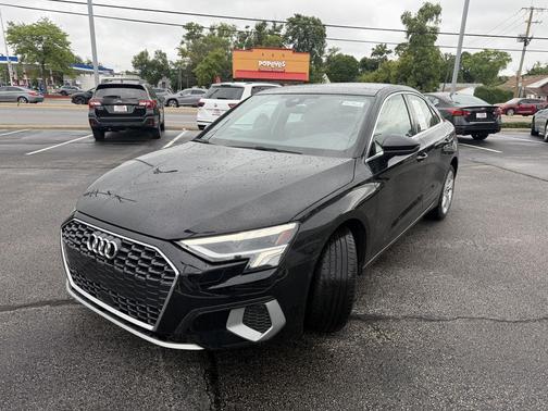 Brilliant Black 2023 Audi A3 Premium