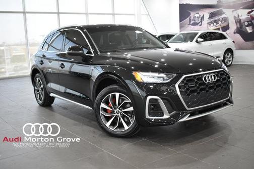 Mythos Black Metallic 2023 Audi Q5 45 S line Premium Plus