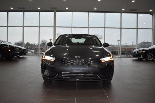 Gravity Gray 2021 Kia K5 LXS