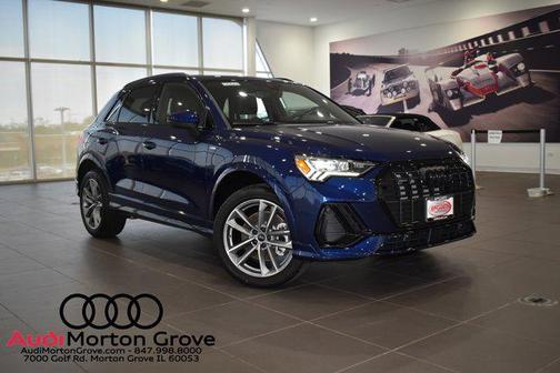 Navarra Blue Metallic 2025 Audi Q3 Premium 45 TFSI S line quattro Tiptronic