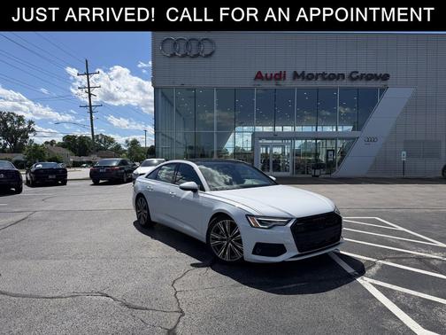 Glacier White Metallic 2023 Audi A6 45 Premium Plus