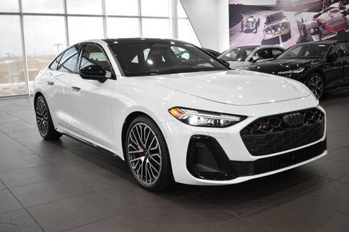 Glacier White Metallic 2025 Audi S5 Premium Plus TFSI quattro S tronic