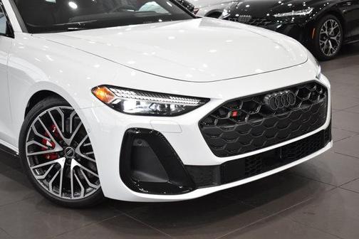 Glacier White Metallic 2025 Audi S5 Premium Plus TFSI quattro S tronic