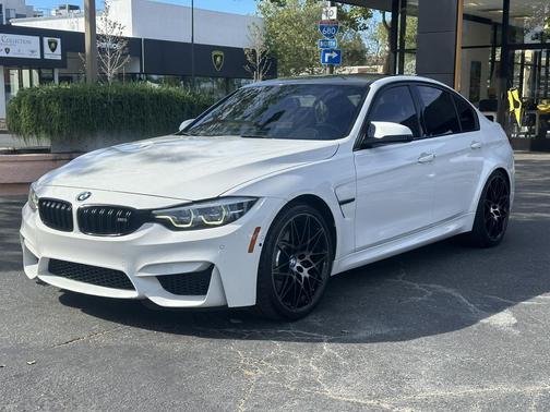 Alpine White 2018 BMW M3 Base