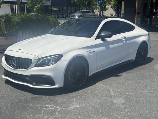 Polar White 2021 Mercedes-Benz AMG C 63 S