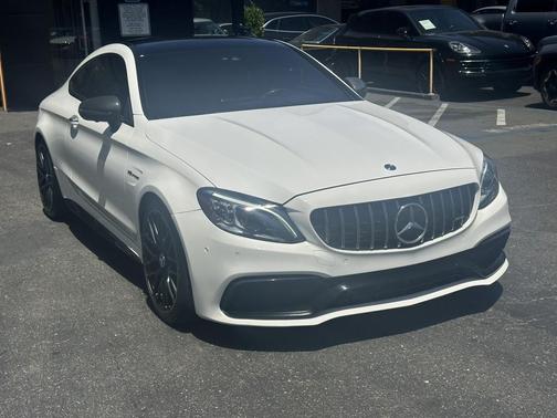Polar White 2021 Mercedes-Benz AMG C 63 S