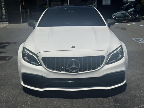 Polar White 2021 Mercedes-Benz AMG C 63 S