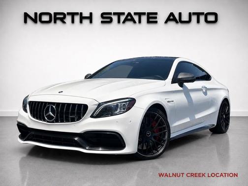 Polar White 2021 Mercedes-Benz AMG C 63 S