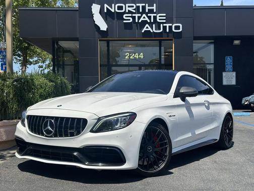 Polar White 2021 Mercedes-Benz AMG C 63 S