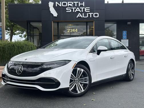 Polar White 2022 Mercedes-Benz EQS 450+ 4MATIC
