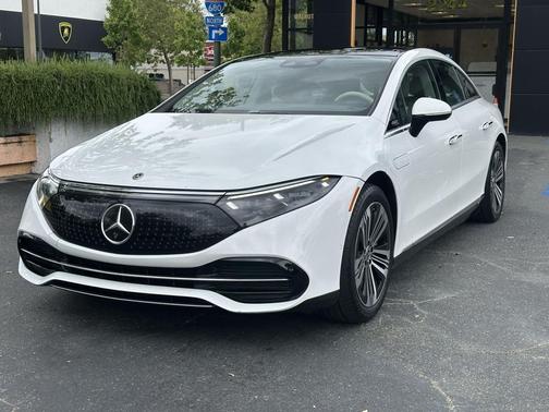 Polar White 2022 Mercedes-Benz EQS 450+ 4MATIC