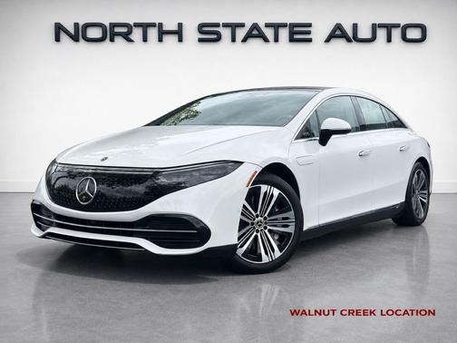 Polar White 2022 Mercedes-Benz EQS 450+ 4MATIC