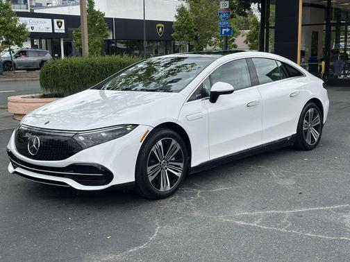 Polar White 2022 Mercedes-Benz EQS 450+ 4MATIC