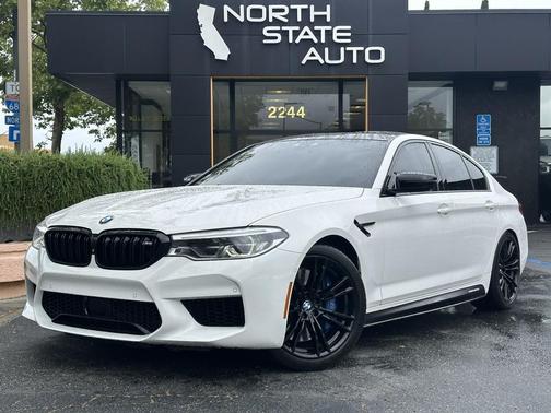 Alpine White 2019 BMW M5 Competition