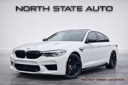 Alpine White 2019 BMW M5 Competition