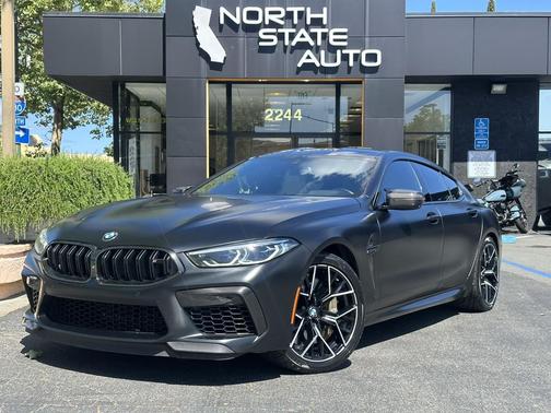 Frozen Black Metallic 2022 BMW M8 Competition