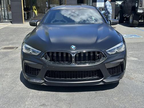 Frozen Black Metallic 2022 BMW M8 Competition