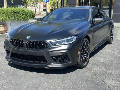 Frozen Black Metallic 2022 BMW M8 Competition