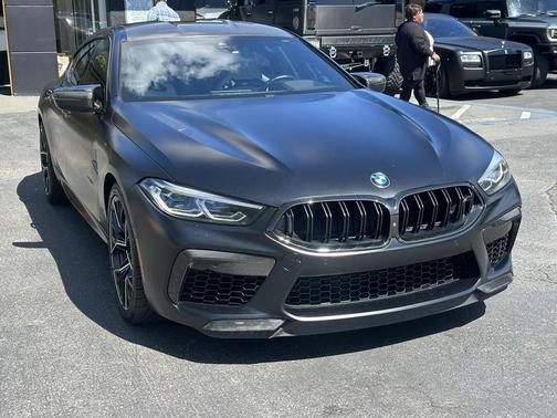 Frozen Black Metallic 2022 BMW M8 Competition