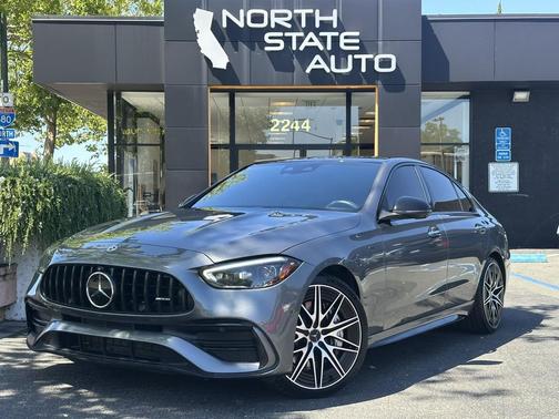 Selenite Grey Metallic 2023 Mercedes-Benz AMG C 43 4MATIC
