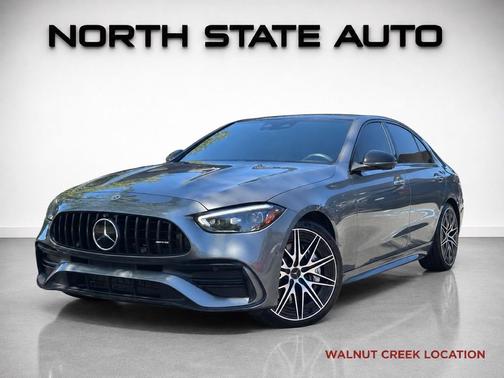 Selenite Grey Metallic 2023 Mercedes-Benz AMG C 43 4MATIC