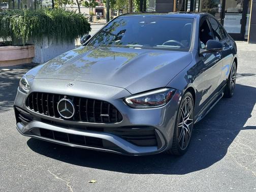 Selenite Grey Metallic 2023 Mercedes-Benz AMG C 43 4MATIC