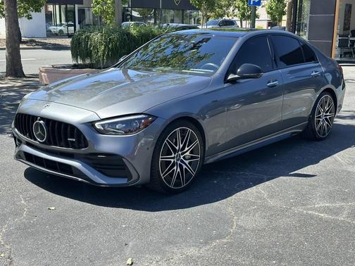 Selenite Grey Metallic 2023 Mercedes-Benz AMG C 43 4MATIC