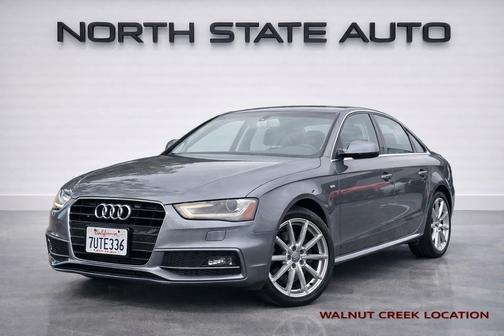 Monsoon Gray Metallic 2014 Audi A4 2.0T Premium Plus