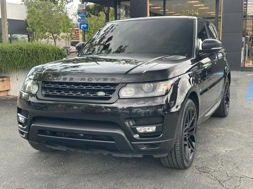 Santorini Black 2015 Land Rover Range Rover Sport Supercharged