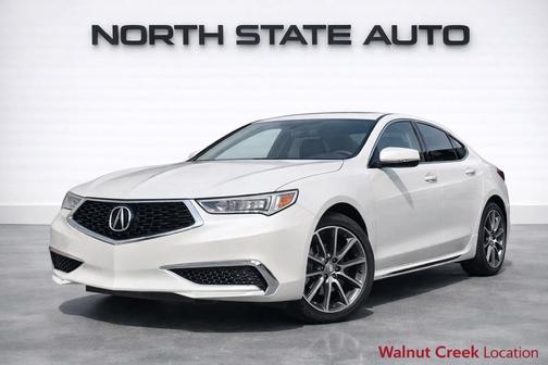 Bellanova White Pearl 2018 Acura TLX Technology