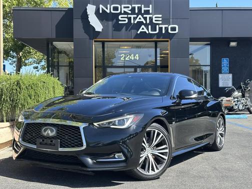 Midnight Black 2017 INFINITI Q60 3.0T Premium
