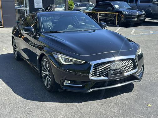 Midnight Black 2017 INFINITI Q60 3.0T Premium