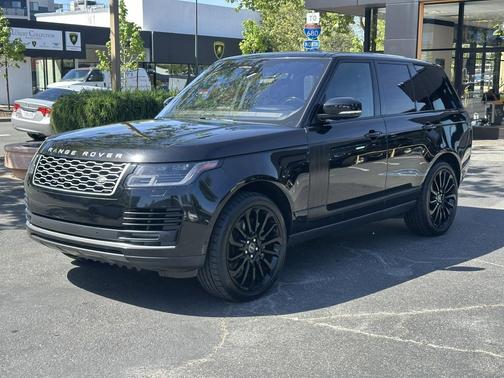 Santorini Black Metallic 2018 Land Rover Range Rover 3.0L Supercharged HSE